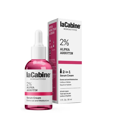 Serum-crème tegen hyperpigmentatie 2% Alfa-Arbutine Monoactieven, 30 ml, La Cabine