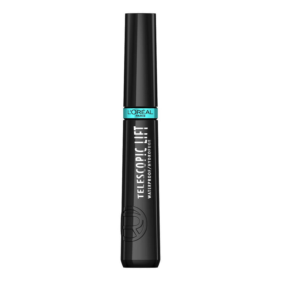 Mascara imperméable Telescopic Lift, 9,9 ml, Loreal