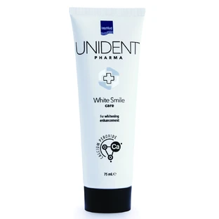 Tooth whitening paste White Smile Care Unident Pharma, 75 ml, Intermed