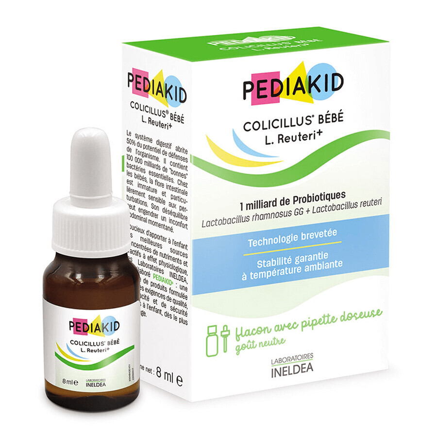 Probiotique Colicillus Baby, 8 ml, Pediakid