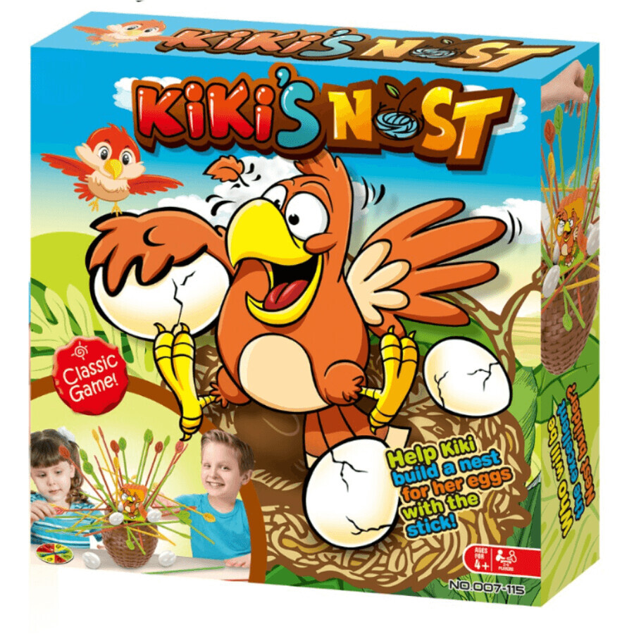 Bouw Kiki's Nest Spel, +4 jaar, Bufnitel