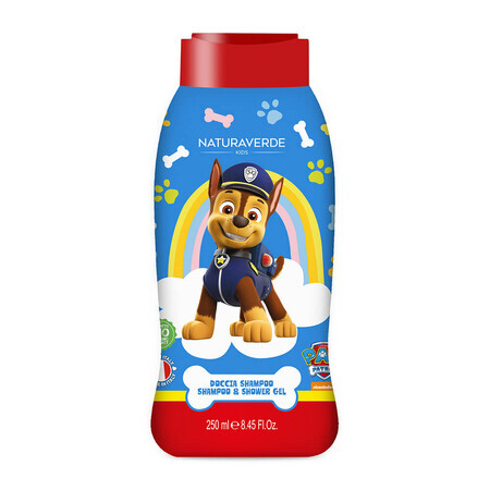 Shampooing et gel douche Paw Patrol, 250 ml, Naturaverde