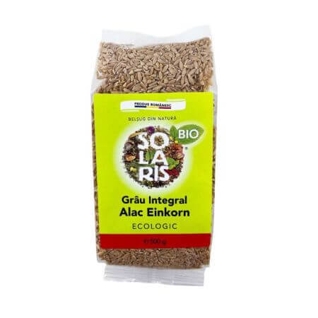 Grau integrala Bio Alac Einkorn, 500 g, Solaris