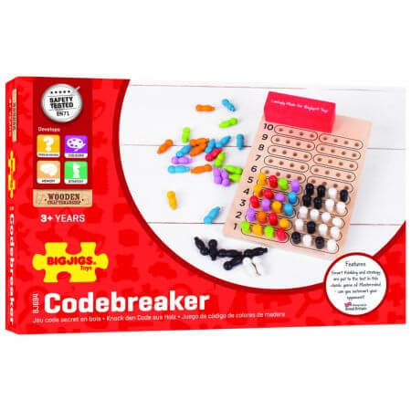 Jeu de logique Codebreaker, + 3 ans, Big Jigs