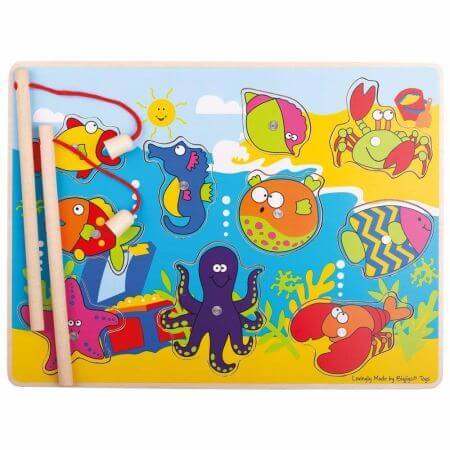 Magnetisch Visspel Zeedieren, + 18 maanden, Big Jigs