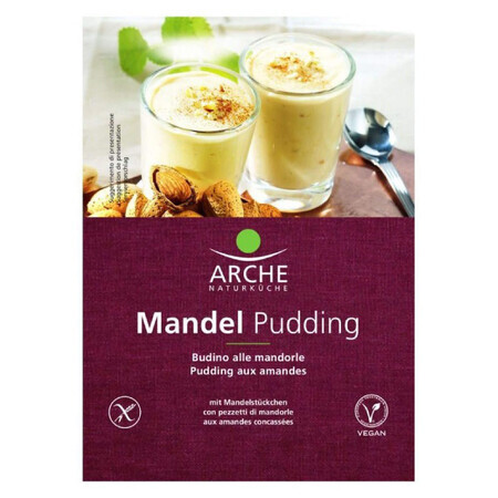 Biologische amandelpudding, 46 g, Arche Naturkuche