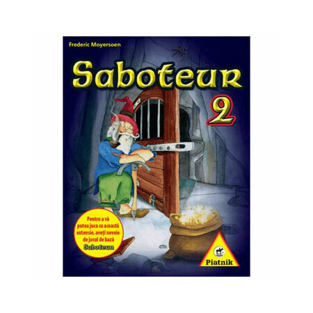 Gioco da tavolo Saboteur 2, 8+ anni, Piatnik