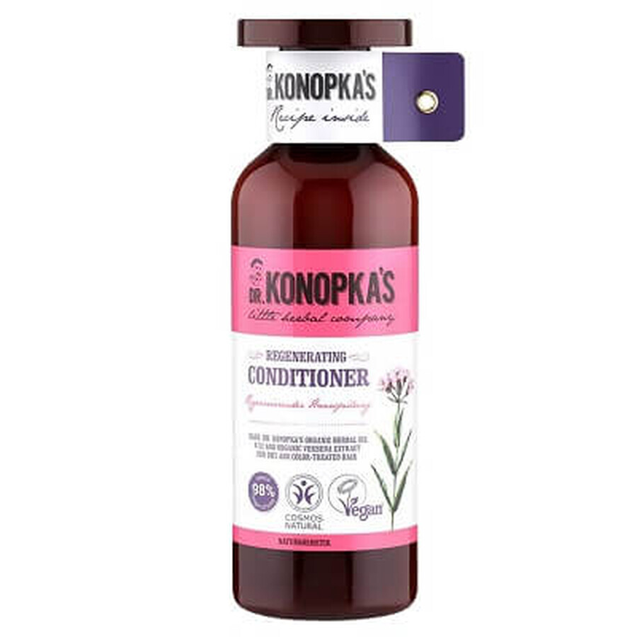 Après-shampooing Régénérant Cheveux secs & colorés, 500 ml, Dr Konopkas