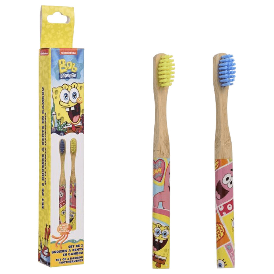 Set periute de dinti Sponge Bob, 2 buc, Take Kare