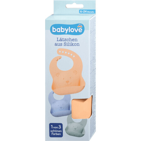 Babylove Bavaglino in silicone, 1 pz.