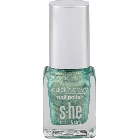 She colour&amp;style Quick'n crazy nagellak 323/801, 6 ml