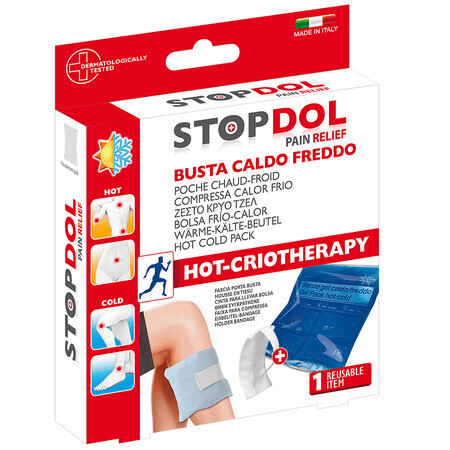 Borsa con gel per terapia caldo-freddo, 1 pezzo, Stop Dol