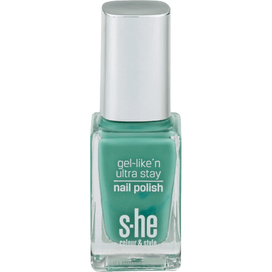 She colour&style Gel-like'n ultra stay nail polish 322/445, 10 ml