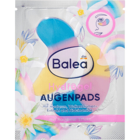 Almohadillas para los ojos de hidrogel Balea, 2 piezas