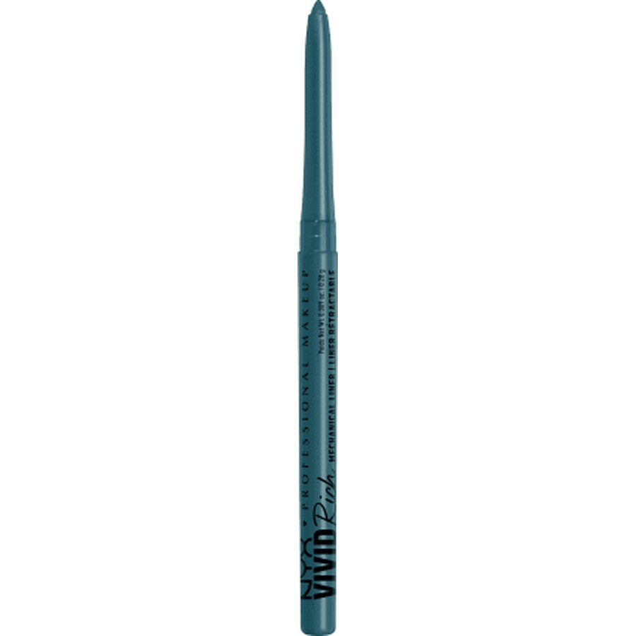 Nyx Professional MakeUp Vivid Rich Mechanical Oogpotlood 13 Aquamarine Dream, 0,28 g