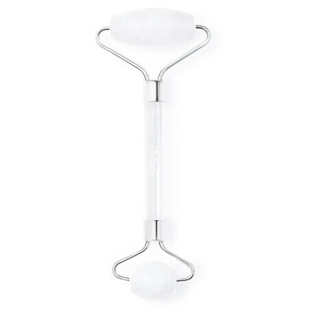 White quartz facial massage roller, Meloni Care