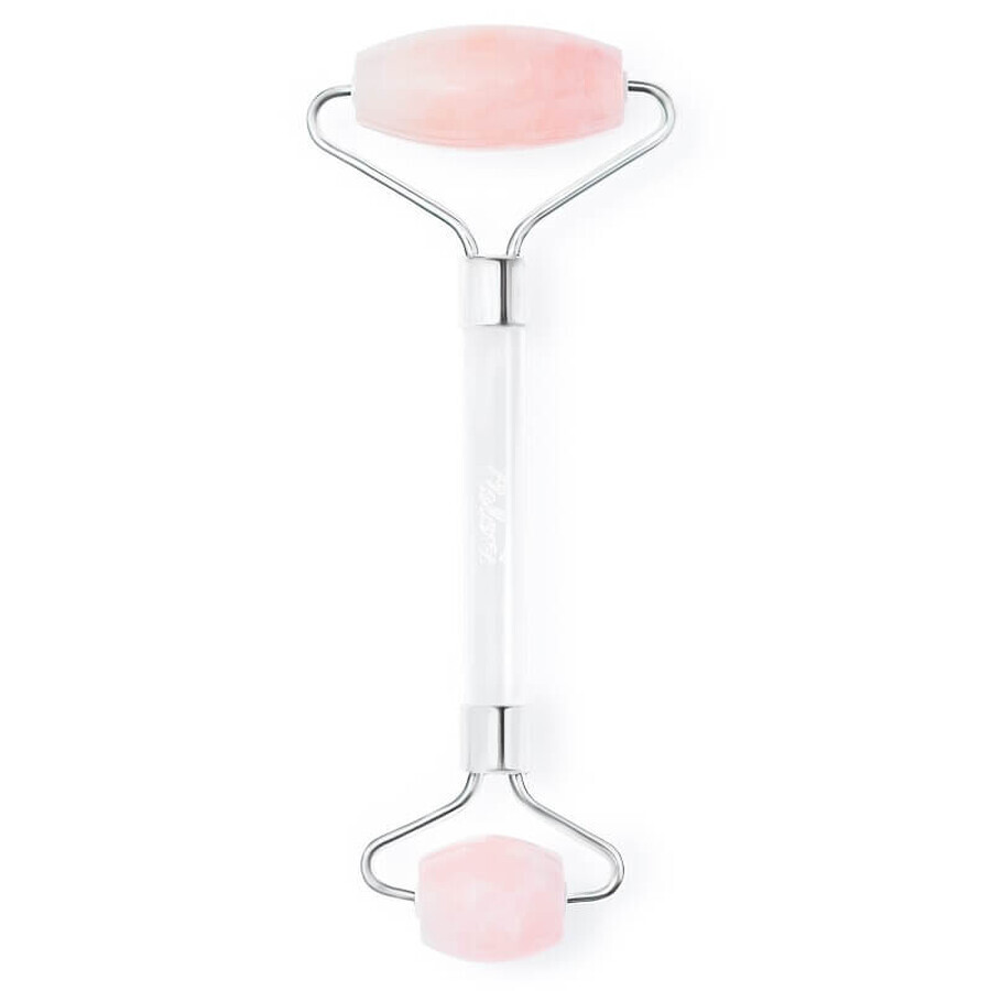 Rose quartz facial massage roller, Meloni Care