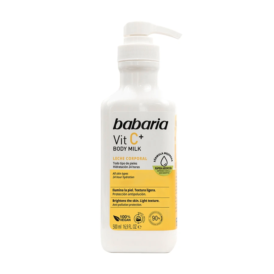 Babaria Lichaamsmelk met vitamine C, 500 ml