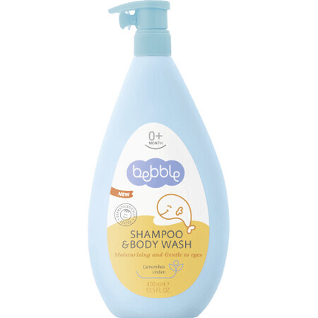 bebble Șampon și gel de duș pentru copii, 400 ml