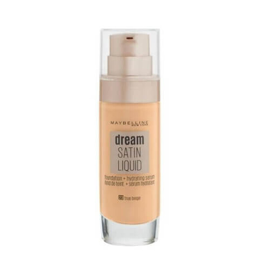 Foundation, Maybelline, Dream Satin, 23 True Beige, 30 ml