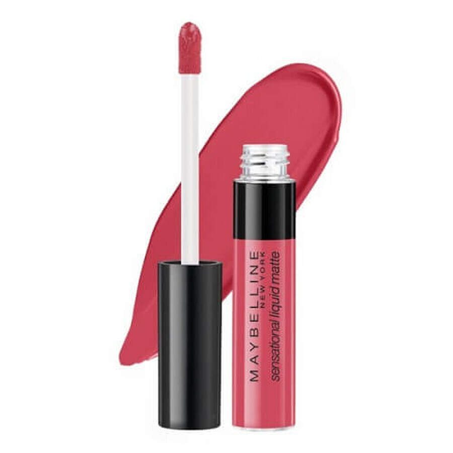 Maybelline, Barra de labios líquida Sensational Matte, 05 Keep It Mellow