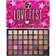 Eye shadow palette, W7, Love Fest, Express Yourself, 40 shades