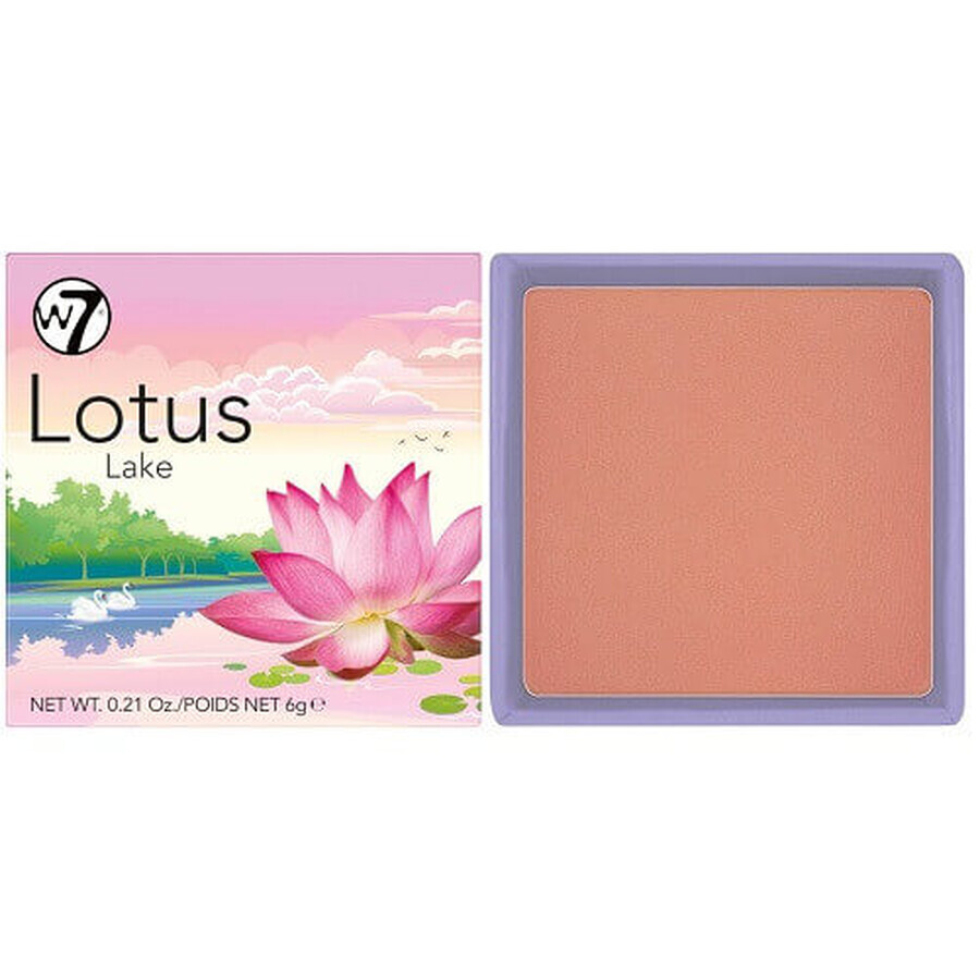 Blush, W7, Lotus Lake Blush, 6 g