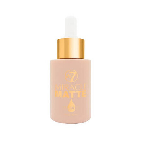 W7 Miracle Matte Elixir Gezicht Make-up Basis, Miracle Matte Elixir, 30 ml