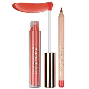 Handaiyan Lips Kit, Matte Liquid Lipstick en Lipliner Set, Mat, 06