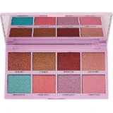 Makeup Revolution, Makeup Revolution, Paleta de sombras de ojos pigmentadas Under Your Spell, 8 coloretes brillantes