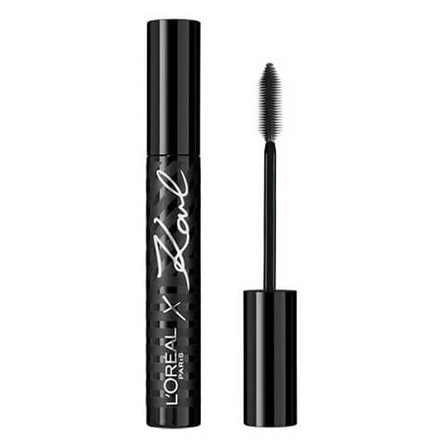 Volume Mascara, Loreal x Karl Lagerfeld, Zwart, 7.2 ml