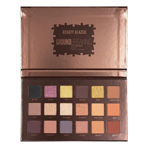 Beauty Glazed Make-up Palette, GroundBreaking, 18 blushes