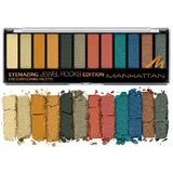Palette d'ombres à paupières, Manhattan, Palette d'ombres à paupières, 12 couleurs, 007 Jewel Rocks Edition