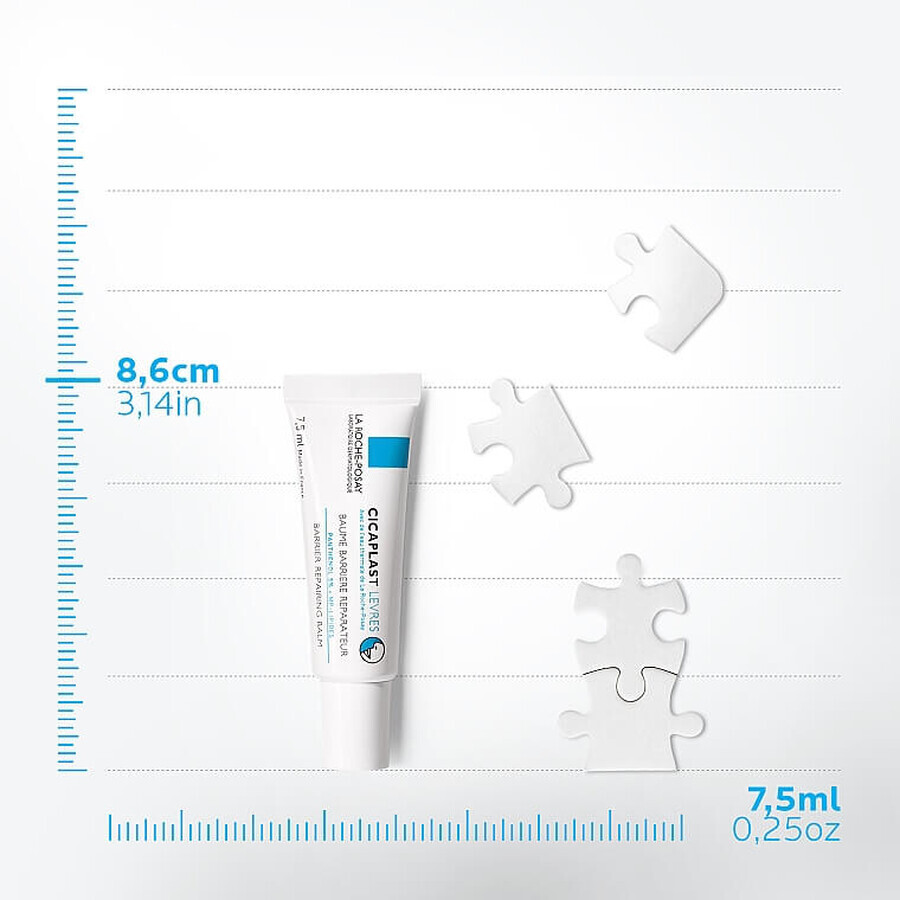 La Roche-Posay Cicaplast Baume à lèvres réparateur avec effet barrière 7.5 ml