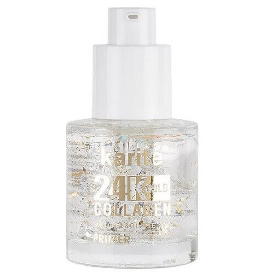 Primer per il trucco, burro di karité, con particelle d'oro 24K e collagene, 30 ml