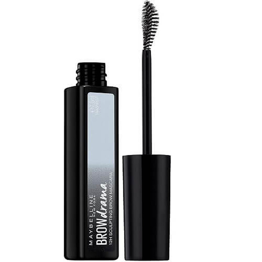 Eyebrow Mascara, Maybelline, Brow Drama 12H Sculpting, Transparent, 7.6 ml