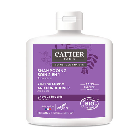 Krulverstevigende shampoo, 250 ml, Cattier