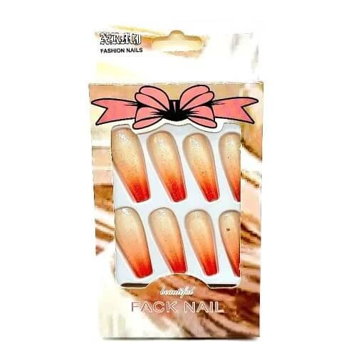 Set van 12 valse nagels, Fashion Nail, 02