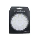 Set de 12 uñas postizas de purpurina, VV Meijiaer, Sidefat blanco