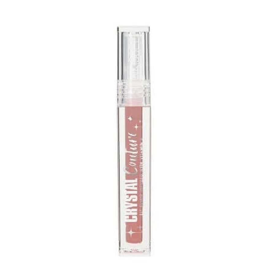 Lip Gloss, Sunkissed, Crystal Couture Lip Elixir, Vitamin E, Brown, Golden, 3.5 ml