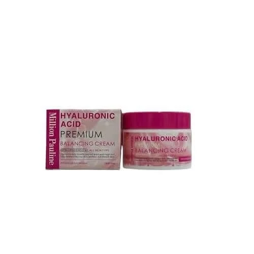 Anti-rimpelcrème met hyaluronzuur, Million Pauline, balancerende crème, 50 g