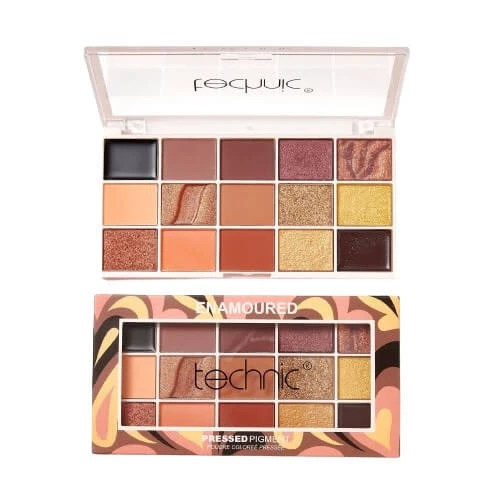 Technic Enamoured Oogschaduwpalette, Technic, Enamoured, 15 Kleuren