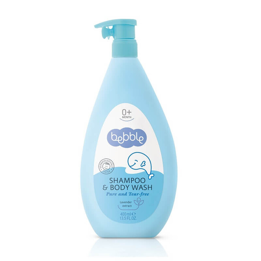 Shampoo and bath gel 2in1, 400ml, Bebble