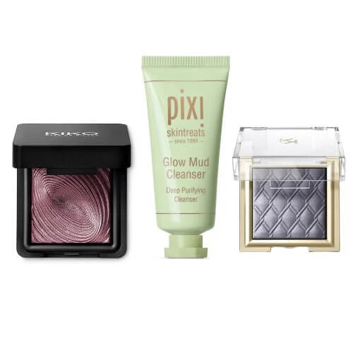 Set van 2 oogschaduwen en een cleanser, Make-up, Glow Mud, Vakantie, Water