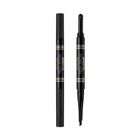 Lápiz de cejas, Max Factor, Real Brow Fill, Shape, 05 Black Brown