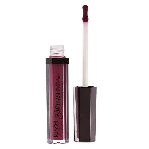 Vloeibare lippenstift, NYX, Slip Tease, 01 Karma Suit Ya, 3 ml