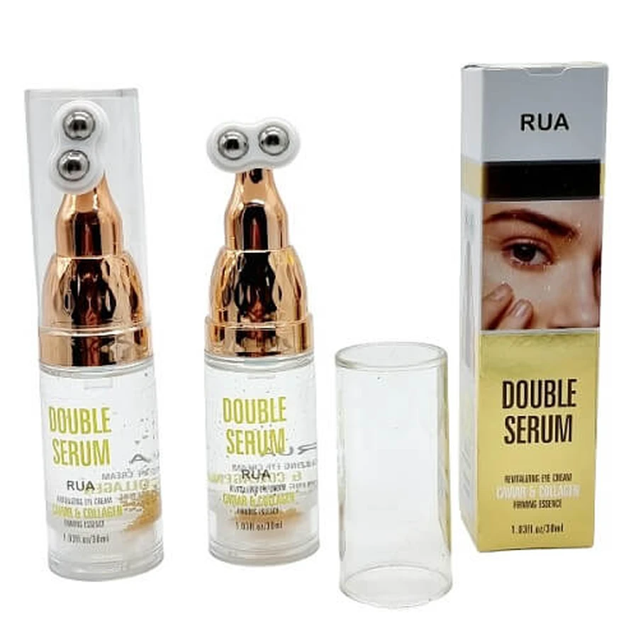 RUA Sérum réparateur pour les yeux au caviar et au collagène, 30 ml