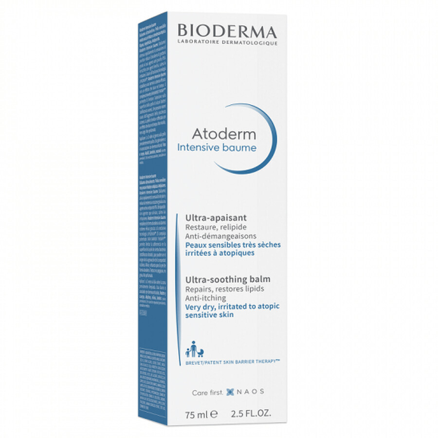 Bioderma Atoderm Baume Restructurant Apaisant Intensif pour Peaux Atopiques 75 ml