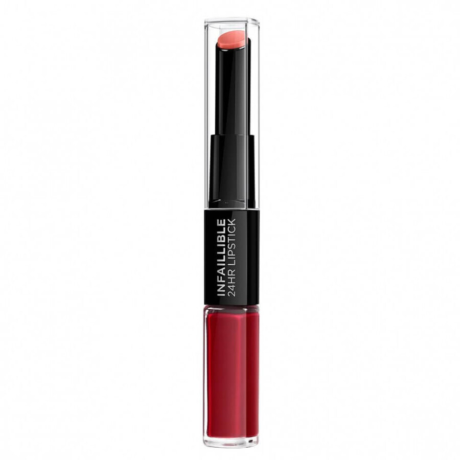 Transfer-resistant liquid lipstick L'Oreal Paris Infaillible 24H 700 Boundless Burgundy,