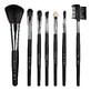 Set van 7 Fraulein zwarte make-up kwasten